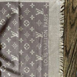 Authentic Louis Vuitton shawl/scarf